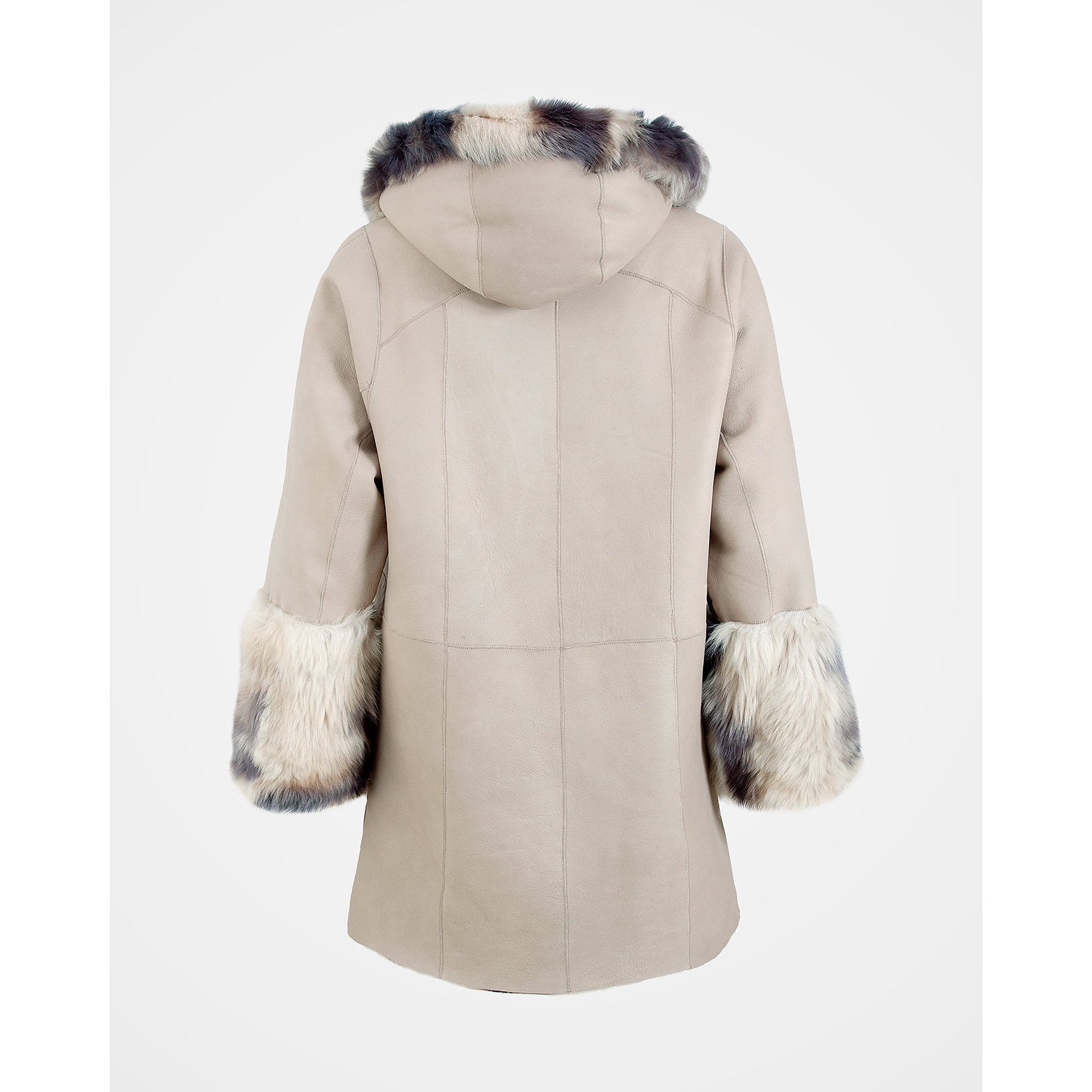 Rent Buy Celtic and Co Handprinted Sheepskin Parka MY WARDROBE HQ