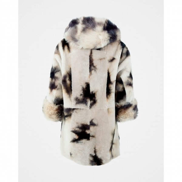 Celtic and Co Handprinted Sheepskin Parka
