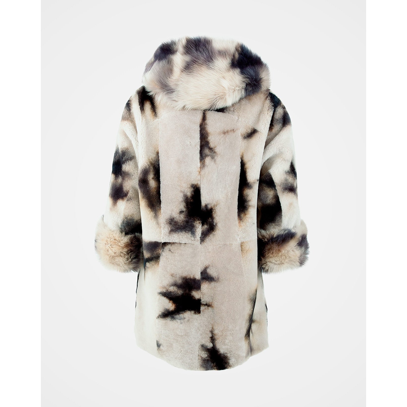 Rent Buy Celtic and Co Handprinted Sheepskin Parka MY WARDROBE HQ