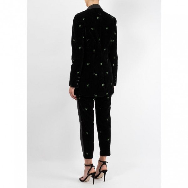 Zoe Karssen Heart & Dagger Tuxedo Style Blazer