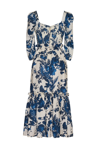Cara Cara NYC Blue Hill Dress, Rosehip Blue