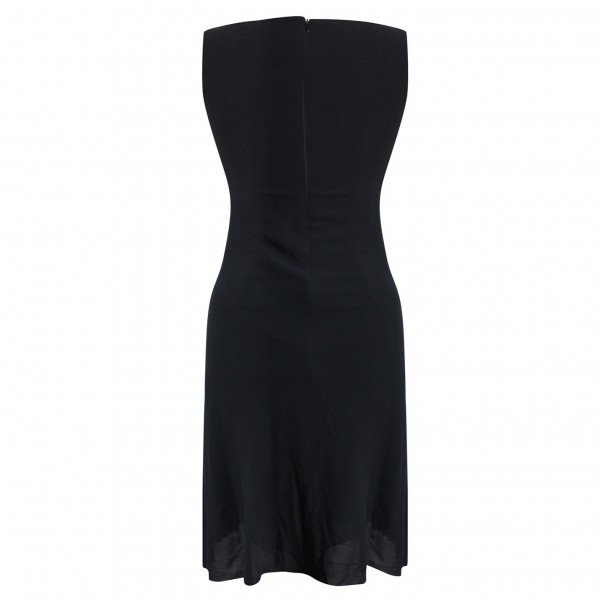 CHANEL Shift Dress With Chain And Pearl Detail
