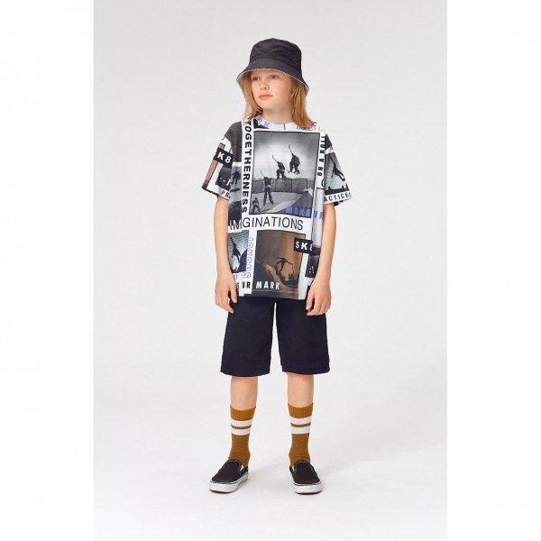 Molo Kids Alan Shorts in Black