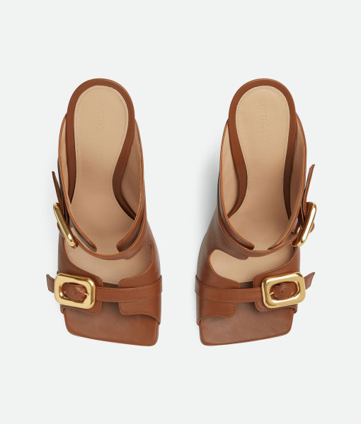 Bottega Veneta Stretch Buckle Mule Sandal