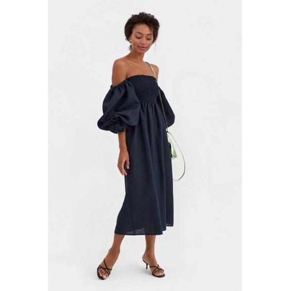 Sleeper Sleeper Women's Atlanta Linen Dress