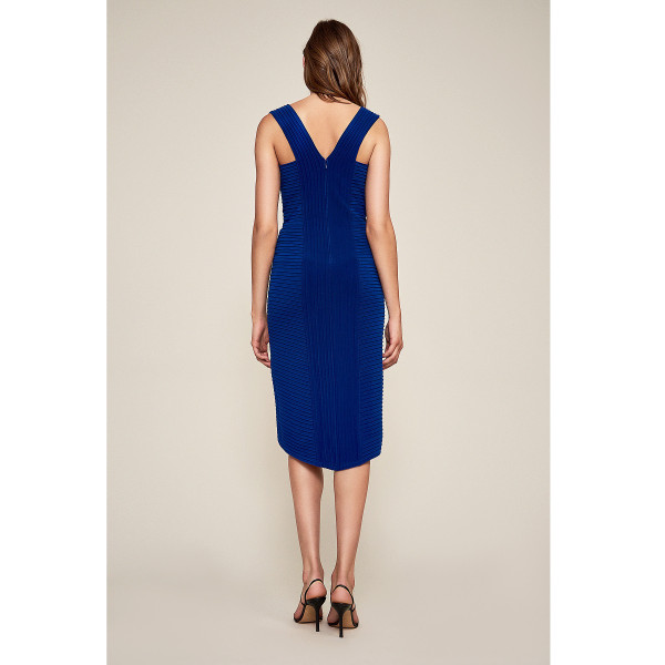 Tadashi Shoji Marciana Sleeveless Pintuck Dress