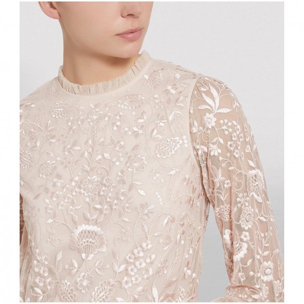 Needle & Thread Demetria Embroidered Dress