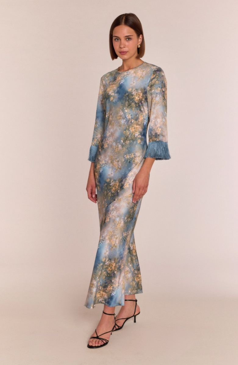 ReWritten Dolly Fringe Sleeve Dress