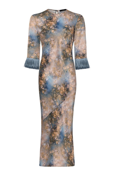ReWritten Dolly Fringe Sleeve Dress