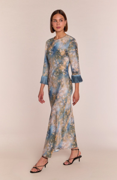 ReWritten Dolly Fringe Sleeve Dress