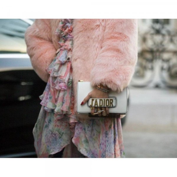 Dior J'Adior Calfskin Chain Flap Bag