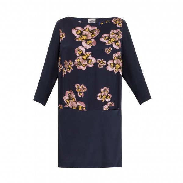 Baum Und Pferdgarten Floral Silk Dress