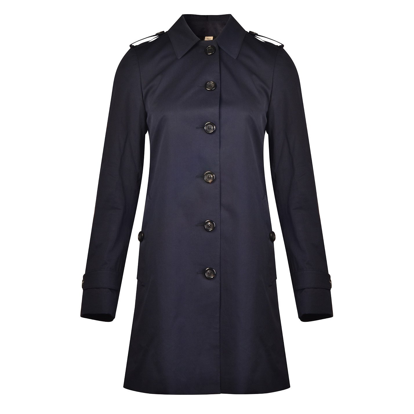 Burberry Buttoned Raincoat