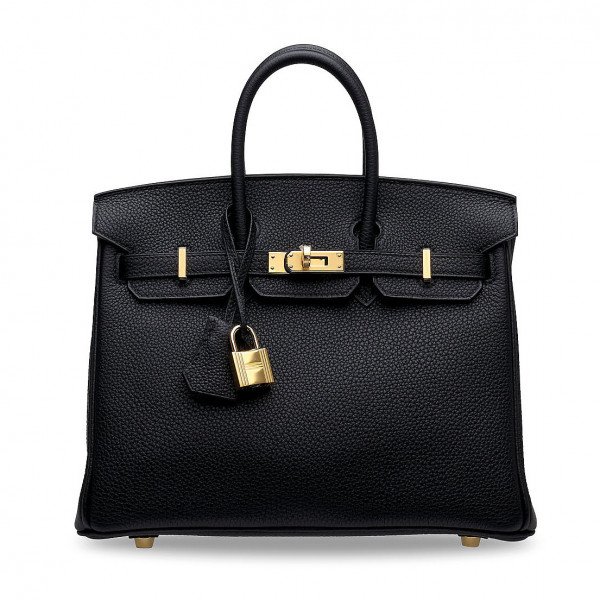 Hermès Birkin 25 Black Togo with Gold Hardware