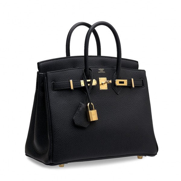 Hermes, Birkin 40 black togo leather with gold hardware. - Unique Designer  Pieces