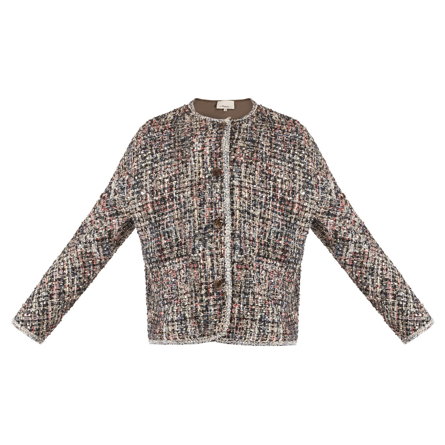 3.1 Phillip Lim Sequin-Detail Tweed Jacket