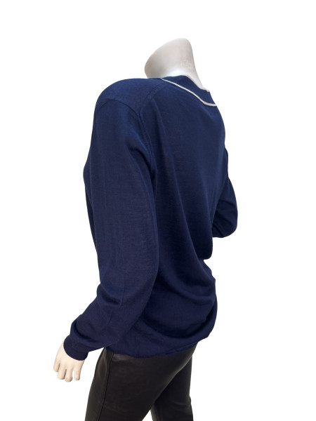 PRADA Navy Cardigan