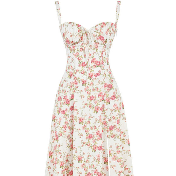 House of CB Carmen ワンピース Size S House of CB Carmen Peony Print Bustier Sundress Floral