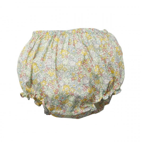 Marie-Chantal Eliza Hand Smock Liberty Fabric Dress With Bloomers