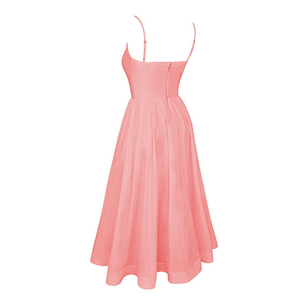 HOUSE OF CB Lolita Apricot Corset Sundress