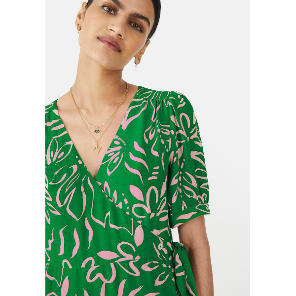 Hush Caitlyn Wrap Mini Dress