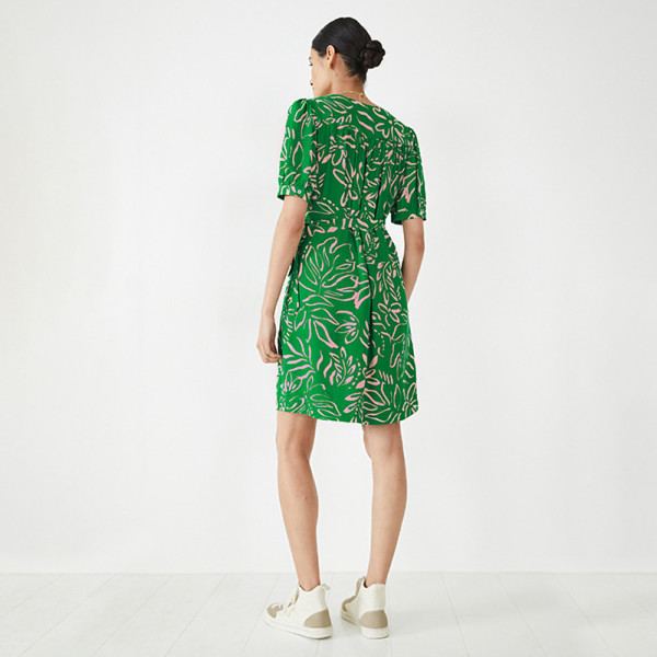 Hush Caitlyn Wrap Mini Dress
