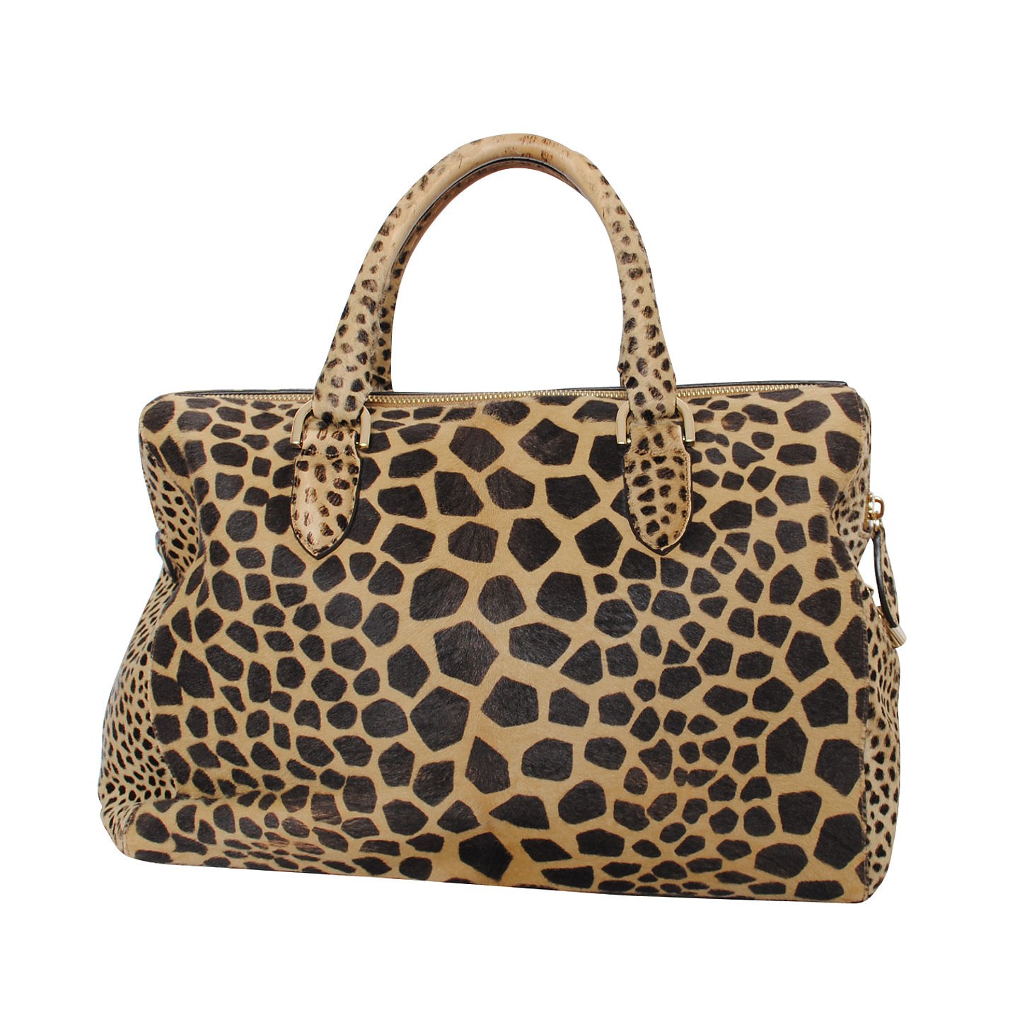 Mulberry Leopard Print Bowling Bag