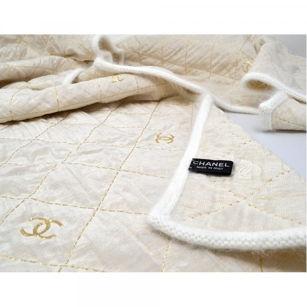 CHANEL Ivory Shawl