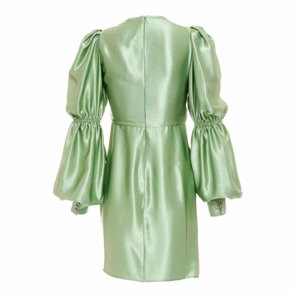 Sofia Tsereteli Short Light Green Dress