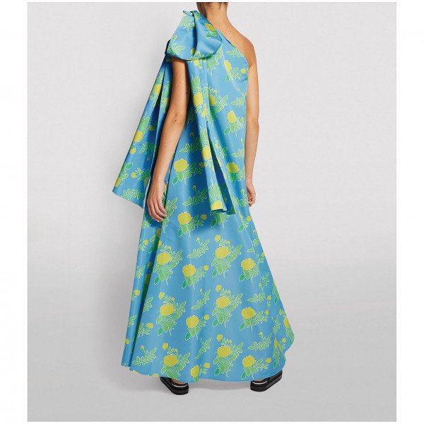 Bernadette Winnie One-Shoulder Maxi Dress