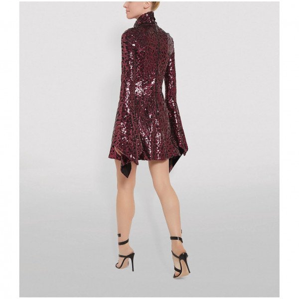 Halpern Sequinned Mini Dress