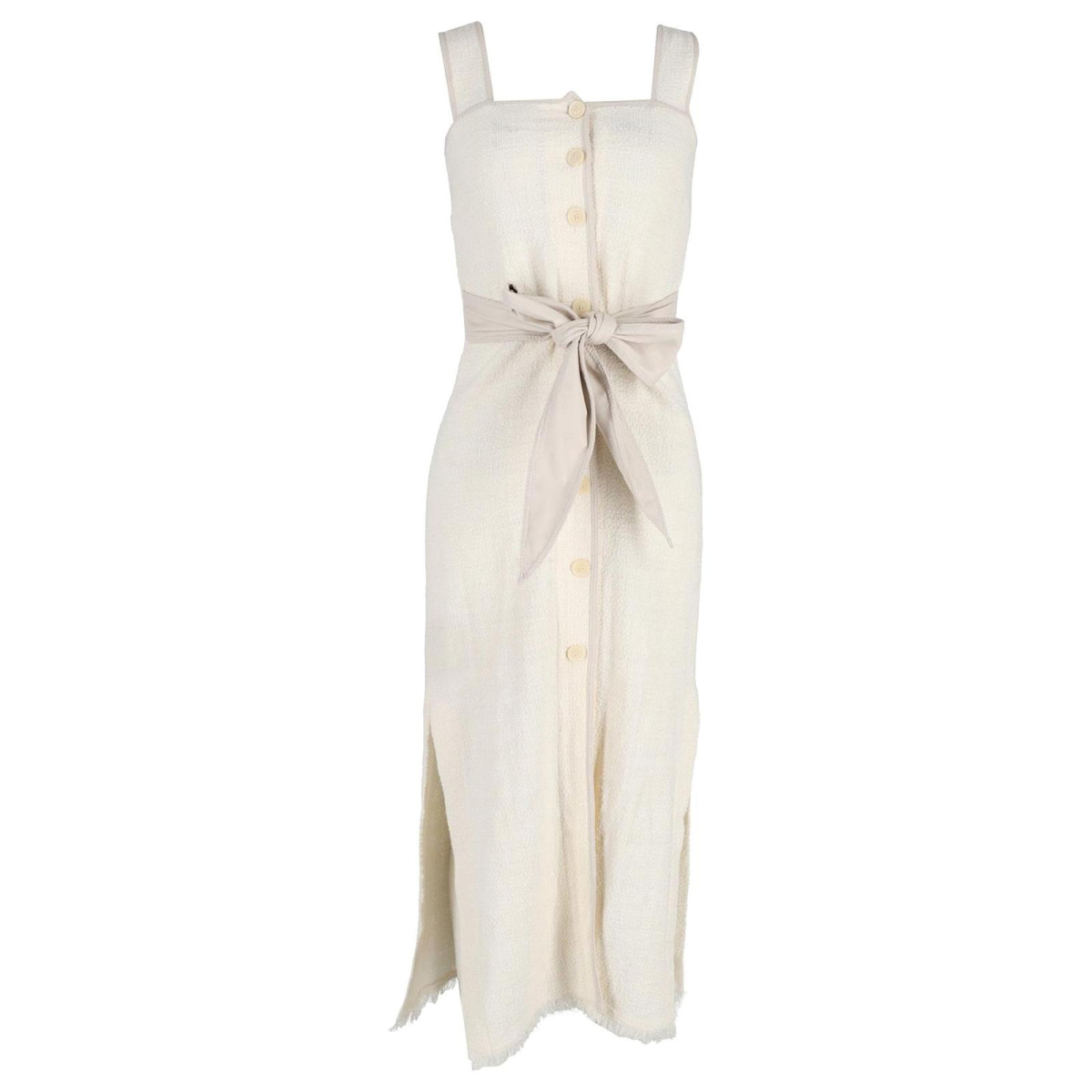 Nanushka White Rita Midi Dress