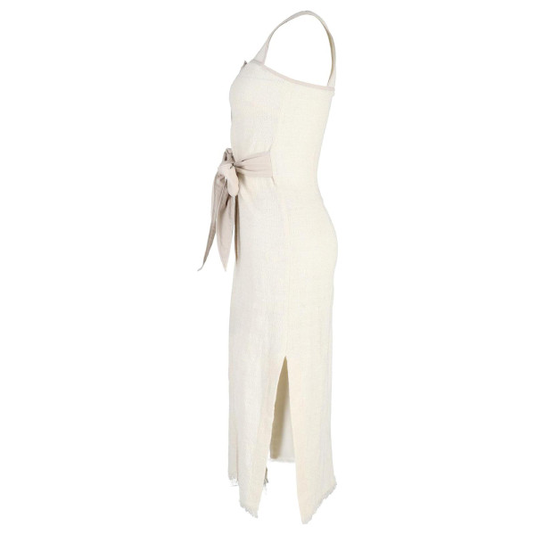 Nanushka White Rita Midi Dress