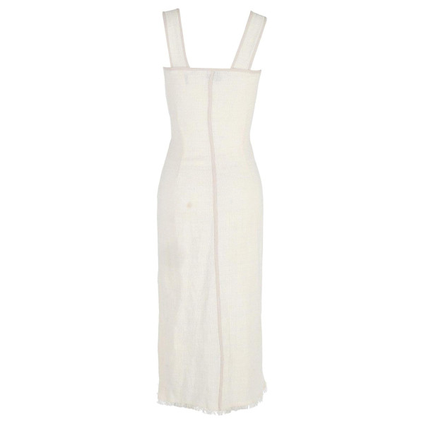 Nanushka White Rita Midi Dress