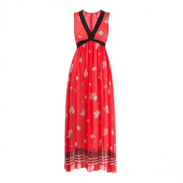 Philosophy Di Lorenzo Serafini Floral Print Maxi Dress