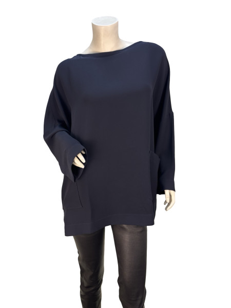 Valentino Box Fit Navy Top