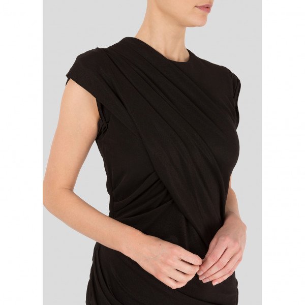 Alexander Wang Ruched Draped Mini Dress