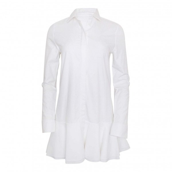 Victoria Beckham Ruffle Shirt Dress