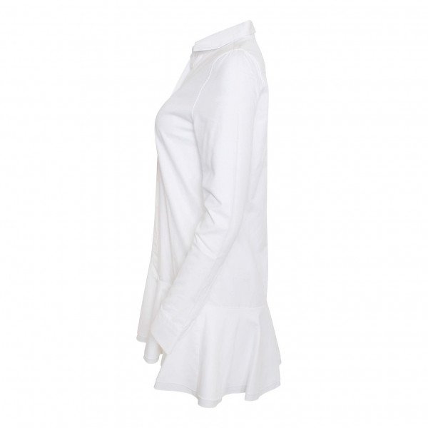 Victoria Beckham Ruffle Shirt Dress