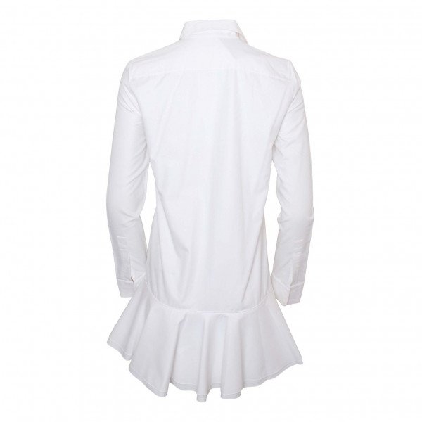 Victoria Beckham Ruffle Shirt Dress