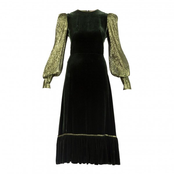 The Vampire's Wife Velvet Tea Dress