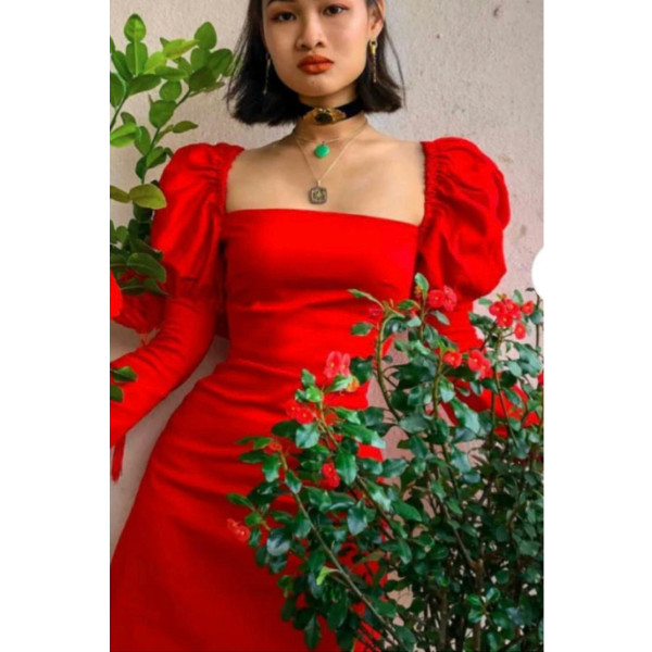Olivia Rose The Label The Ophelia Red Short Dress