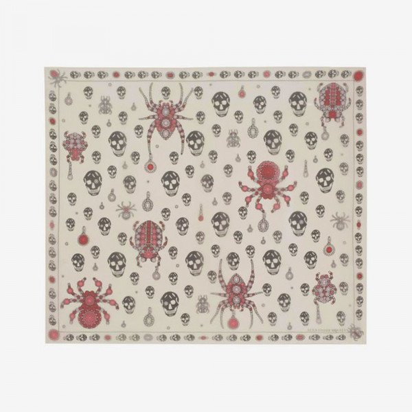 Alexander McQueen Jewelled Bug Scarf