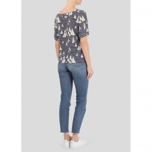 Saint Laurent Printed Silk Shirt