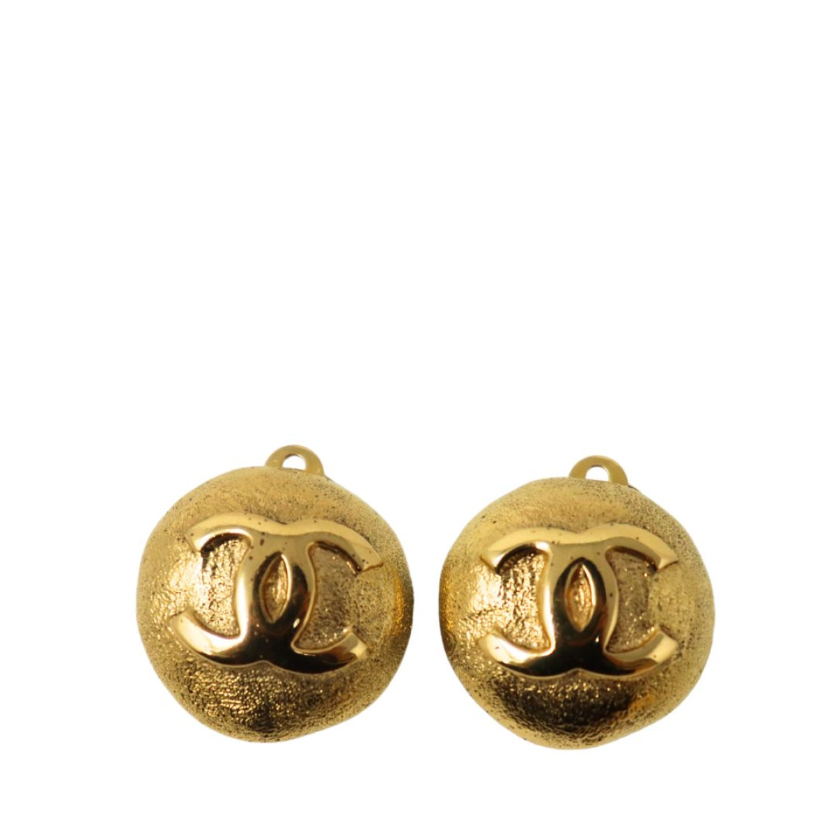 CHANEL Logo Vintage Earrings - NEW