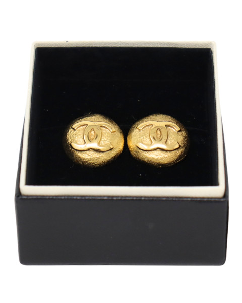 CHANEL Logo Vintage Earrings - NEW
