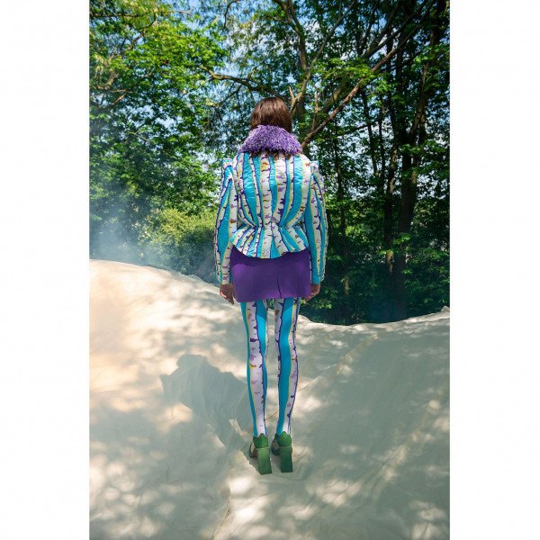 Linus Leonardsson Printed Tight Trousers