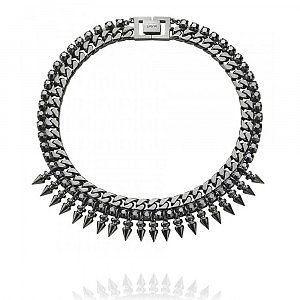 Spike necklace on sale