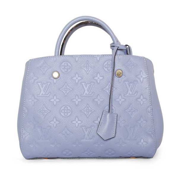 Louis Vuitton Monogram Empreinte Montaigne BB - Blue Handle Bags, Handbags  - LOU777788