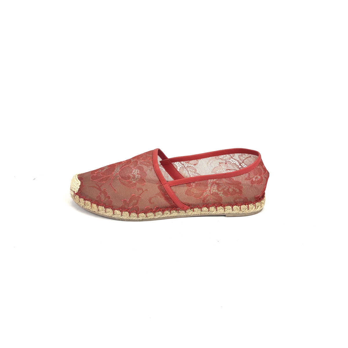 Valentino Lace Espadrilles